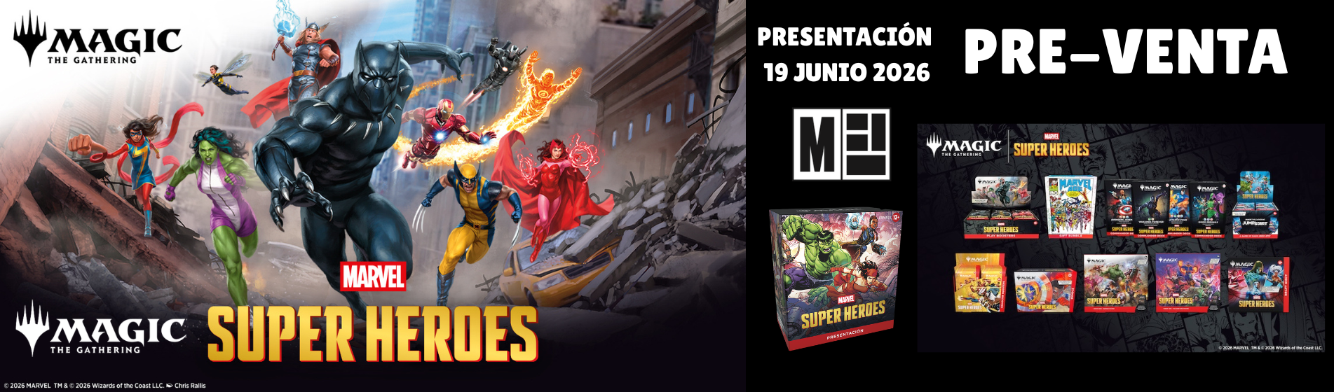 MAGIC SUPER HEROES